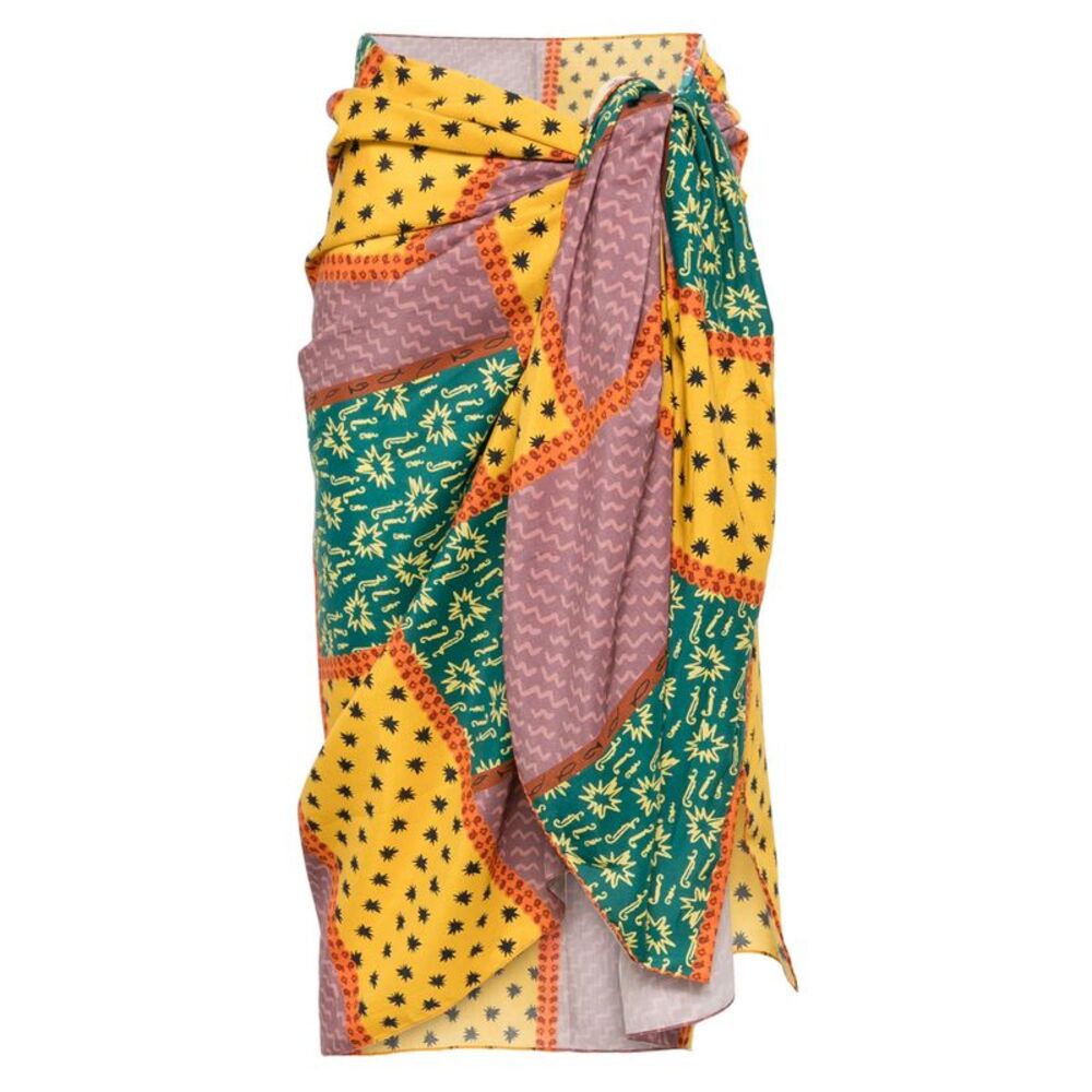 Donde Esteban Yellow Beachwear - Beach Cover-Ups Women
